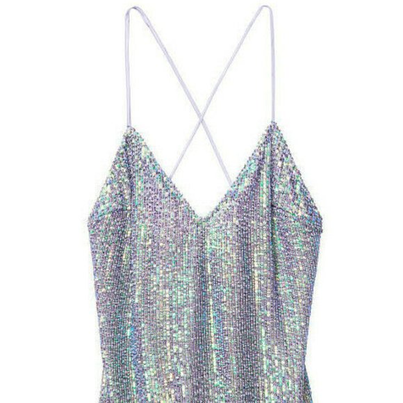 VICTORIA'S SECRET DRESS ROSE GOLD OR GREEN NWT S - Picture 9 of 11